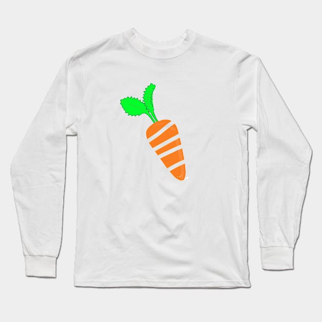 chopped carrot Long Sleeve T-Shirt by holako5